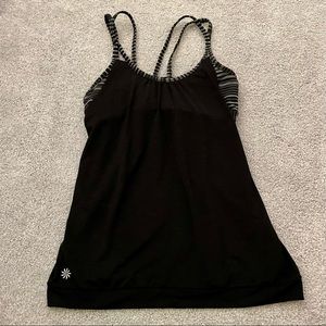 Athleta tank top with built-in sports bra